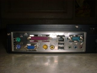 5 itxpcconnectorcloseup.jpg - The of the ITX system